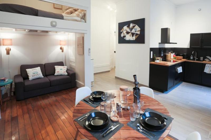 Suite Gambetta Cosy Et Design ลียง ภายนอก รูปภาพ